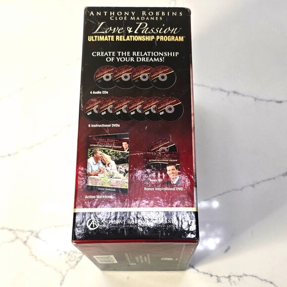 Tony Robbins Love & Passion Relationship Program CD/DVD - Picture 3 of 4